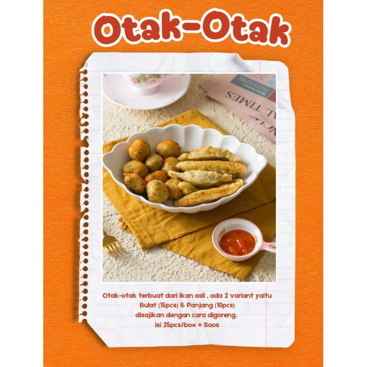 

Otak - otak Ikan HALAL | Frozen Food