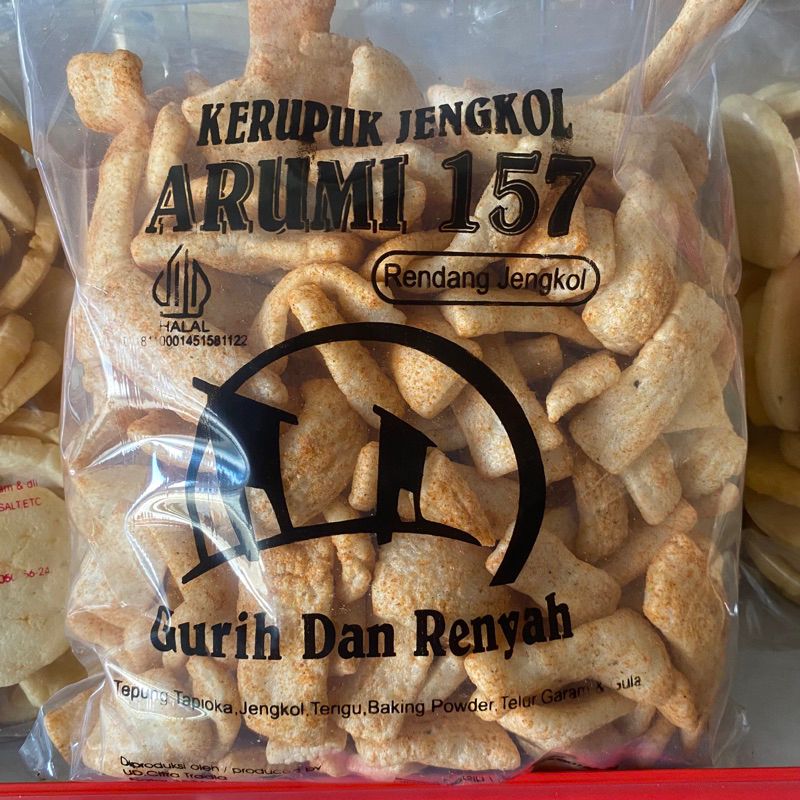 

Kerupuk Jengkol Pedas 280 Gram