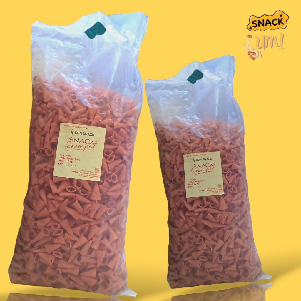 

SNACK KERUCUT KONDANG ISI 250gram-2kg / SNACK KRUCUT PEDAS