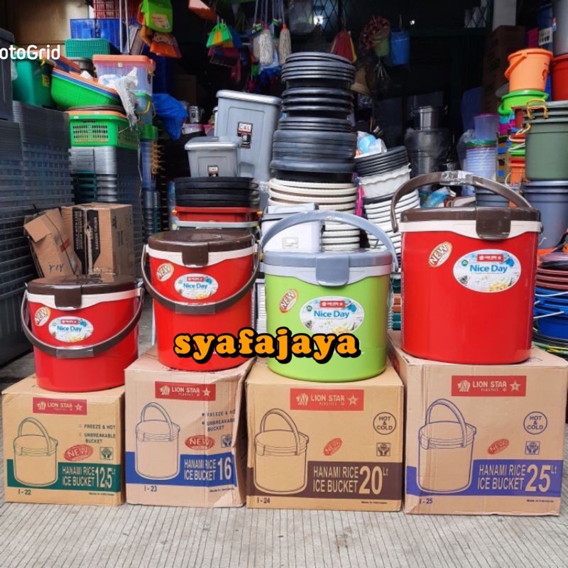 Lion Star Hanami / Termos Nasi Es 12,5-16-20-25-30 Liter / Termos Nasi