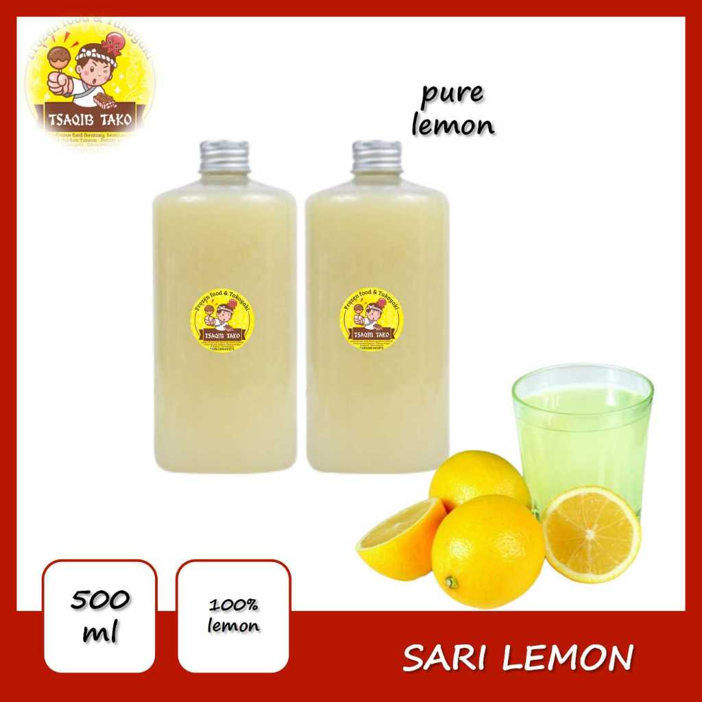 

Sari Lemon Original 500ML Organik Buah Lemon Untuk Diet dan Detox
