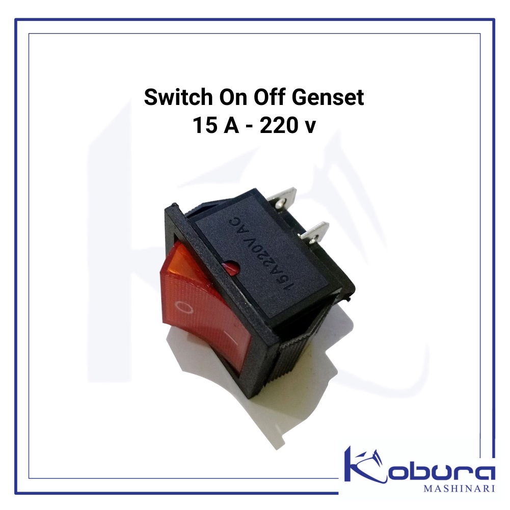 PRODUK TREND Switch on  off Genset