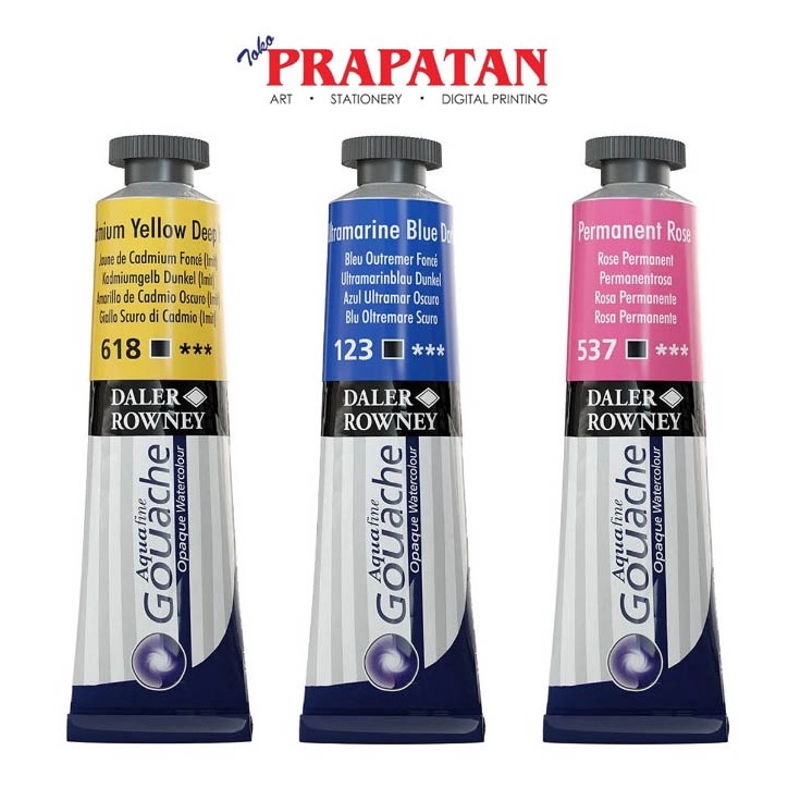 

Daler Rowney Aquafine Gouache Opaque Watercolor 15ml w F7I6