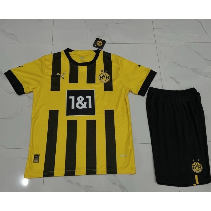 GROSIR JERSEY DORTMUNNDD HOME 222223 JERSEY  CELANA BOLA SETELAN FUTSAL NEW