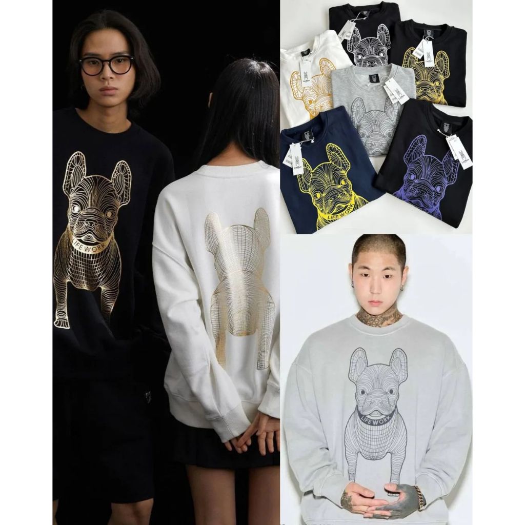 Sweatshirt Long Sleeve Lifework Radog Sweater