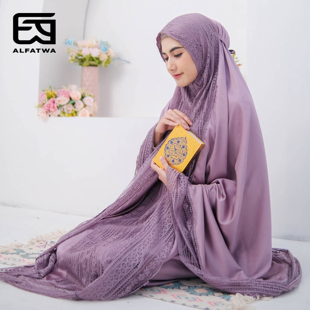 ALFATWA - Mukena Dewasa Zivana Renda Brokat Malika
