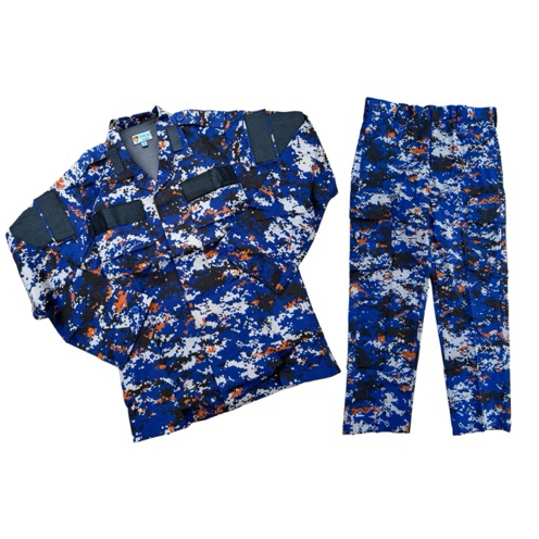 Seragam Pdl Loreng Airud Bahan Ripstok Model Baju Tactical Velcro