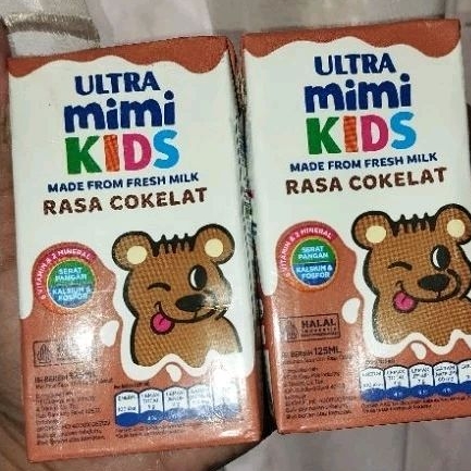 

SUSU ULTRA Mimi kids rasa coklat 125 Ml