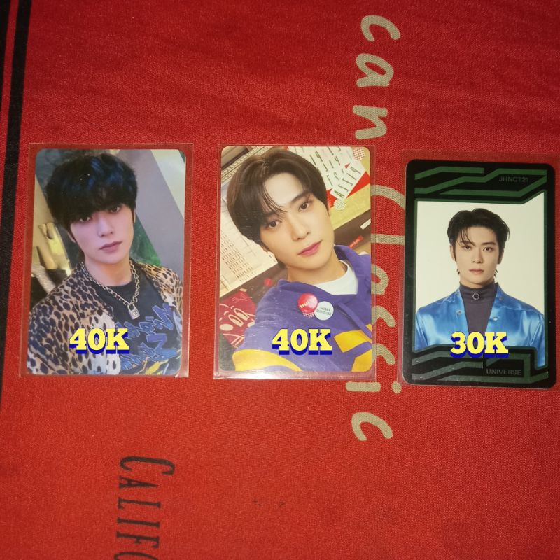photocard pc jaehyun uc pizza universe nct 127