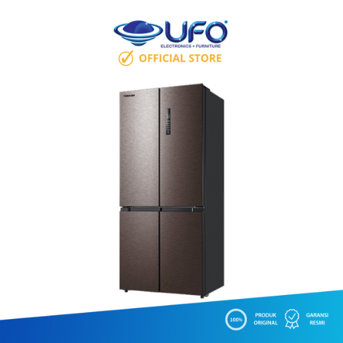 TOSHIBA KULKAS SIDE BY SIDE GRRF610WE-PMF