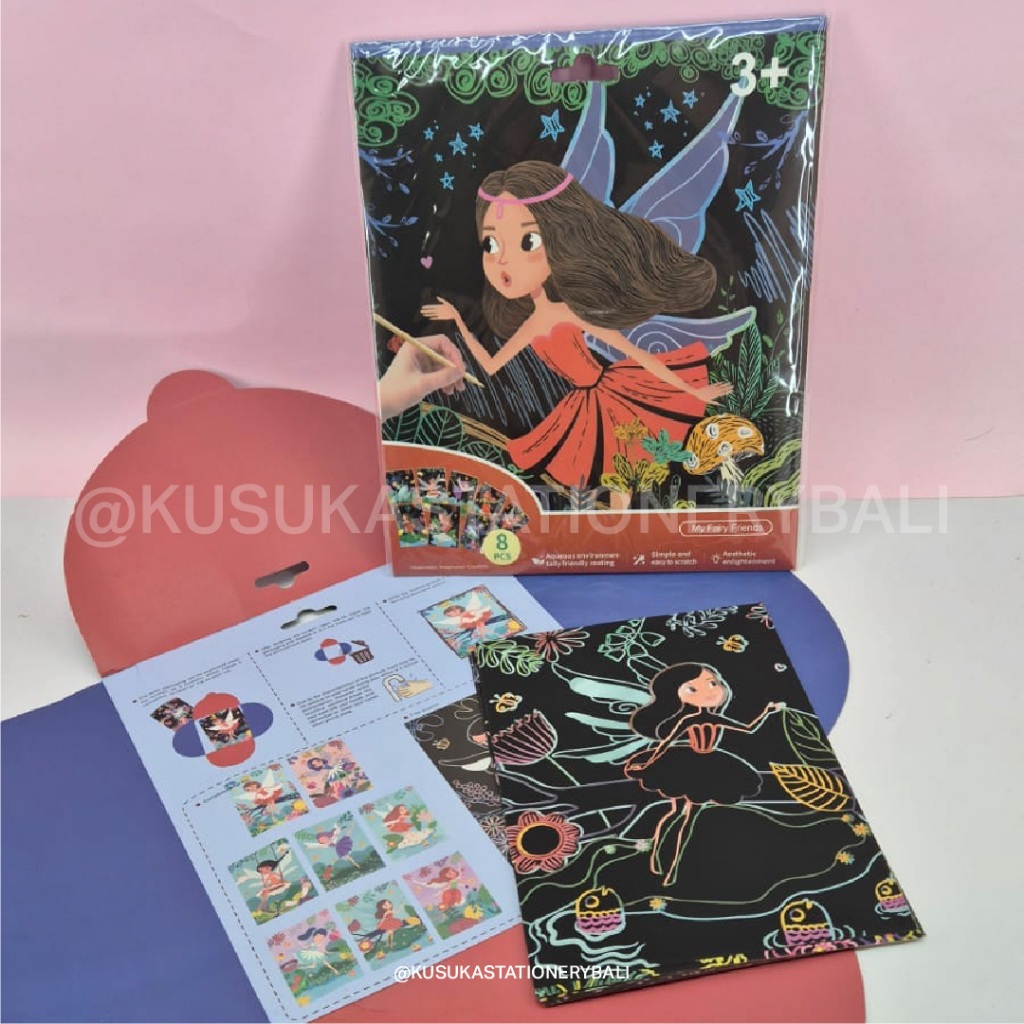 

My Fairy Friends SCRATCH PICTURE