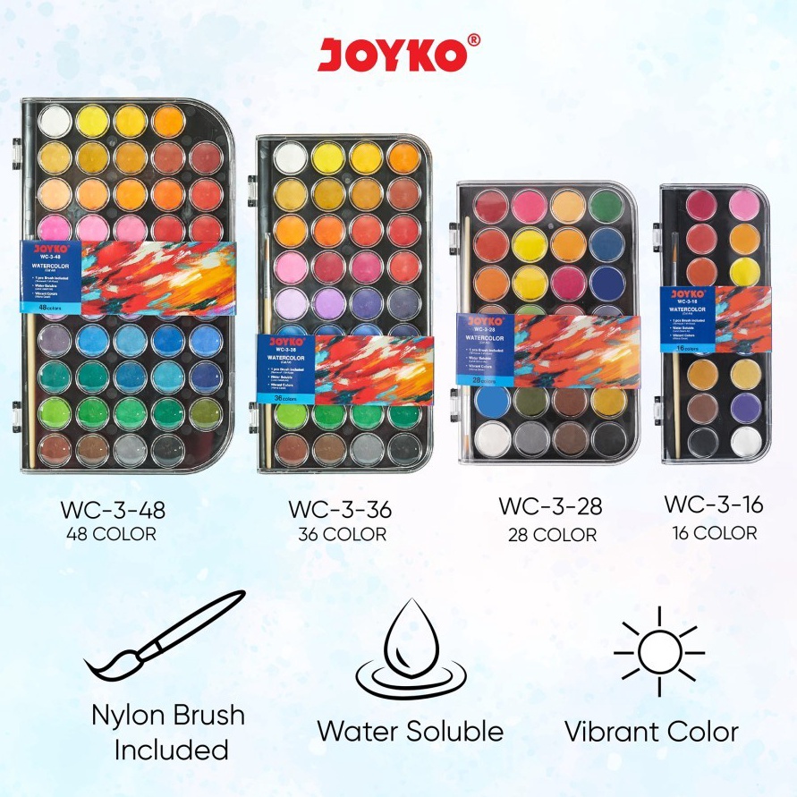 

Cat Air Joyko Watercolor WC328 Colors o C4L2