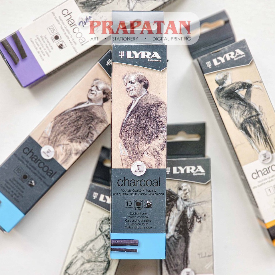 

Lyra Canson Willow Charcoal Stik Arang h TK3