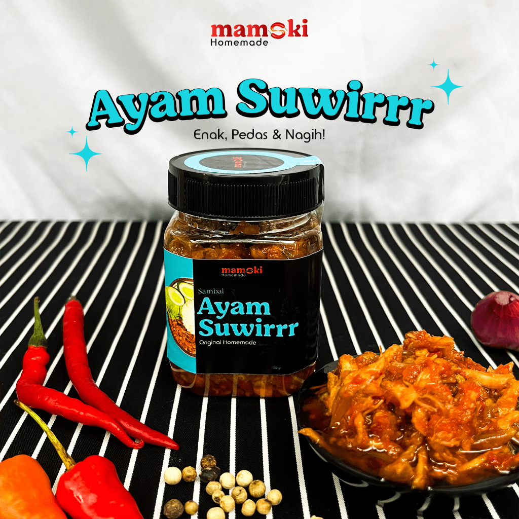 

Sambel Ayam Suwir Enak Pedas & Nagih - Mamski Sambel