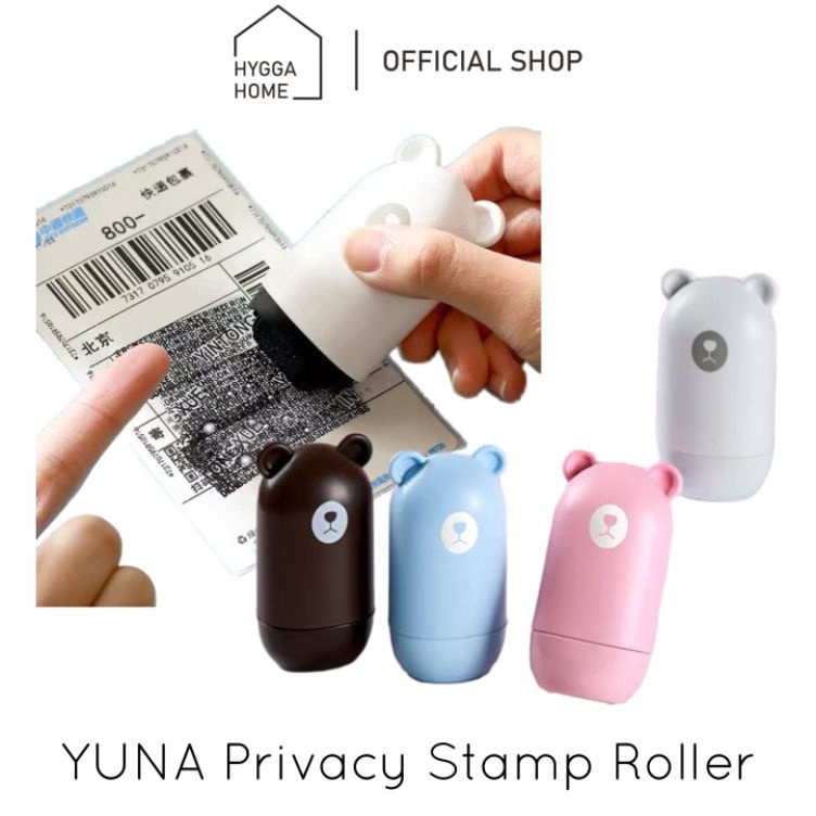 

Hygga Home YUNA Stampel Roller Beruang Lucu Pelindung Data Alamat Paket Dokumen Portable Cute Bear Stamp Privacy Cover m C2U5