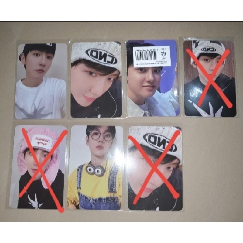 BAEKHYUN 0506 PHOTOCARD KYUNGSOO DERMATORY PHOTOCARD