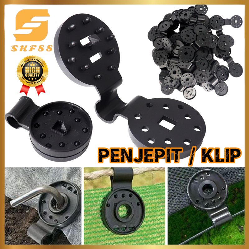 Penjepit paranet waring / Klip Paranet / Penjepit jaring / Clip Net Bulat Waring / Jepitan Jaring