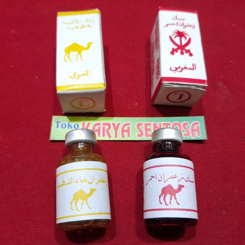 

WOW Grosir 1lusin atau eceran tinta jafaron dan emas isi 4ml super asli