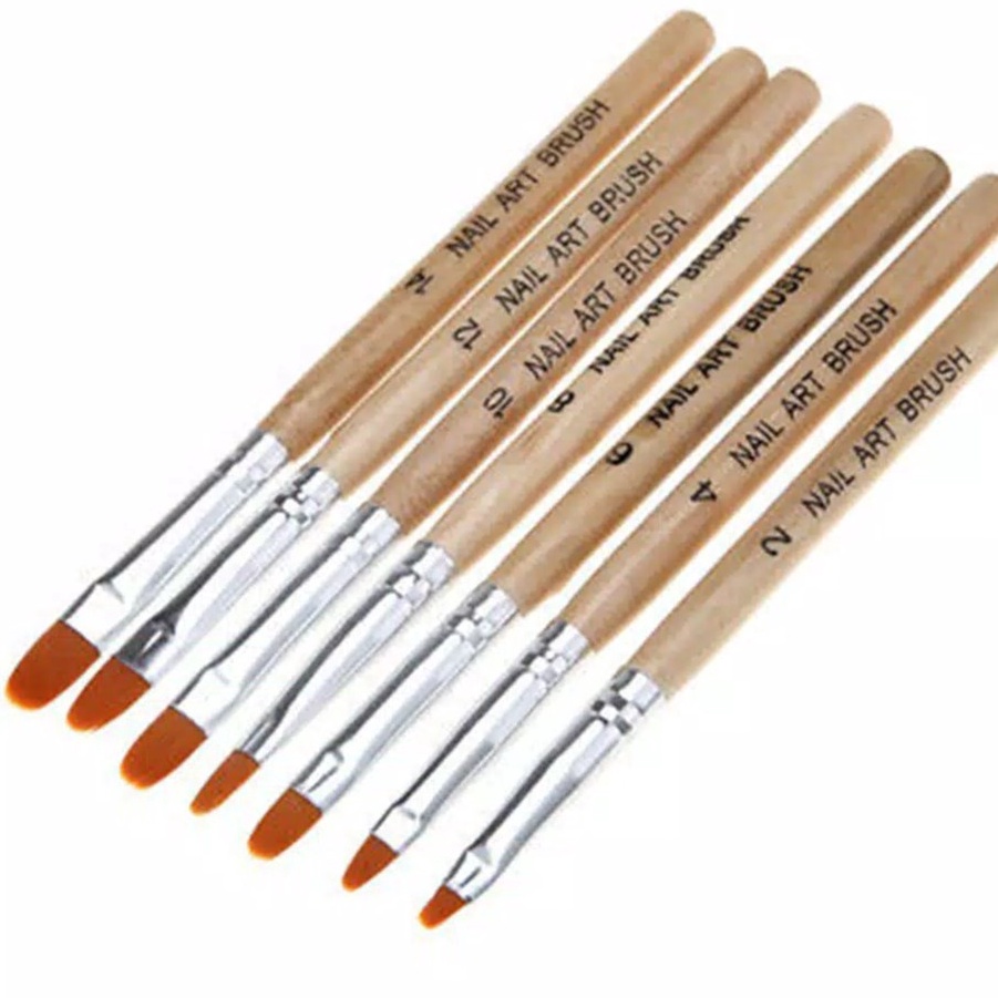 

Acrylic Brush Flat Kuas Akrilik Membuat Desain 3D Akrilik r I7T8