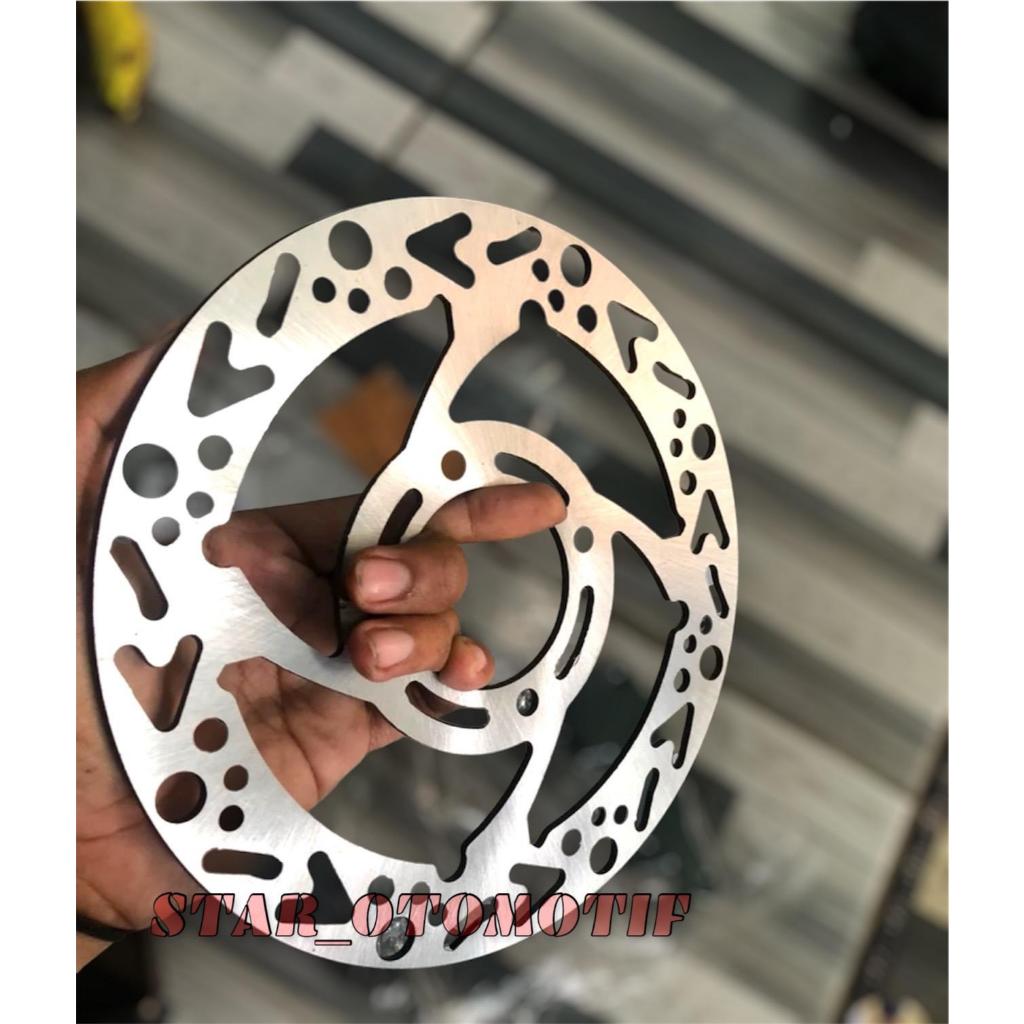 DISC PIRINGAN CAKRAM DEPAN SUNSTAR TERSEDIA UKURAN 190MM 200MM 220MM BEAT,JUPITER,VEGA ZR,NOUVO,SCOO