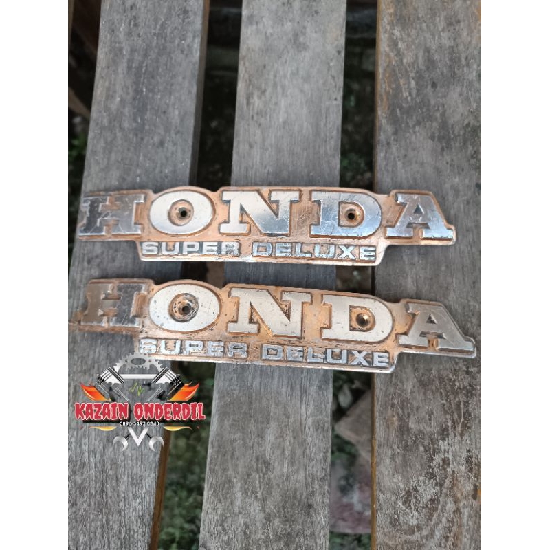 emblem tangki GL 100 original copotan