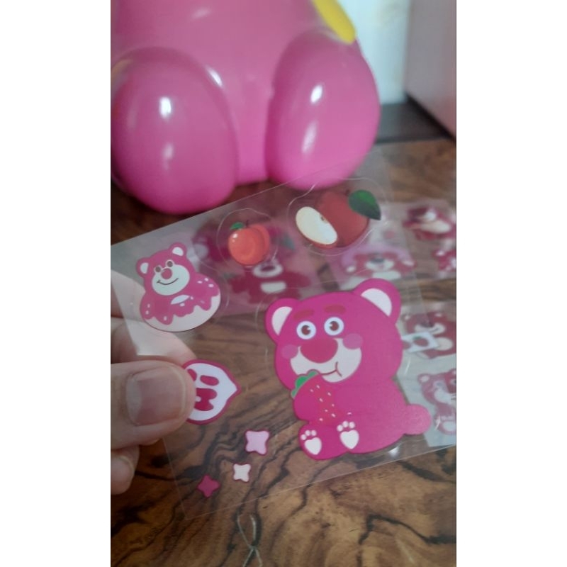 

sticker lotso lucu per pcs