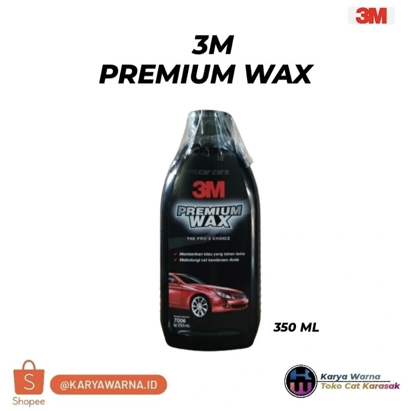 3M Premium Wax Pengkilap Mobil | 350ml