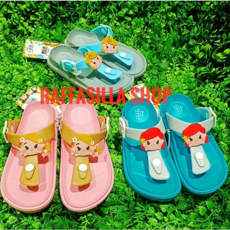 Zandilac Sandal Cewek Disney Tsum-Tsum Sandal Anak Perempuan Phylon