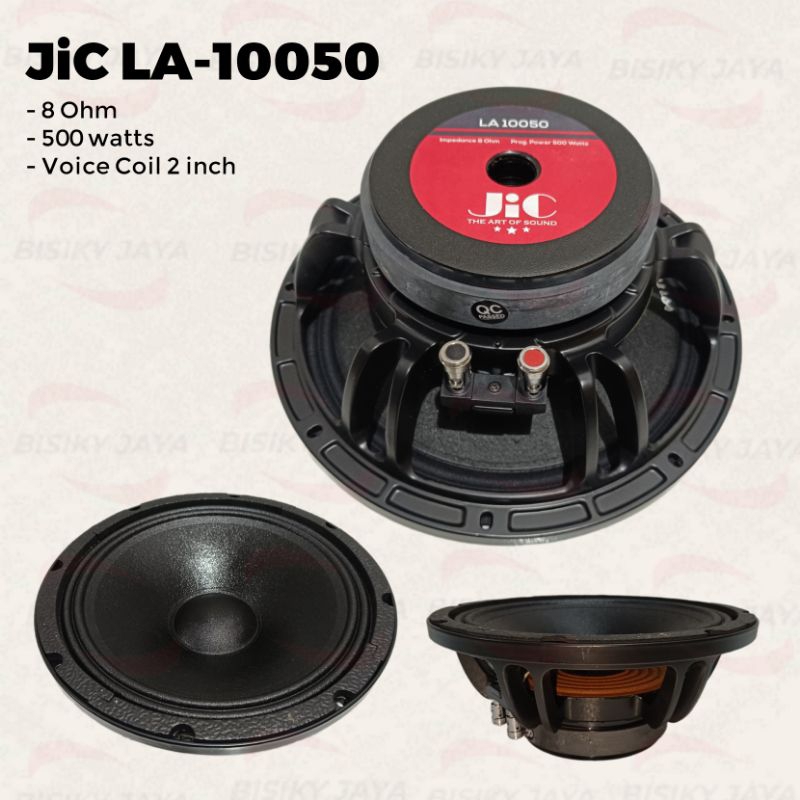 Speaker 10 inch JIC LA 10050 Original Speaker JIC LA10050