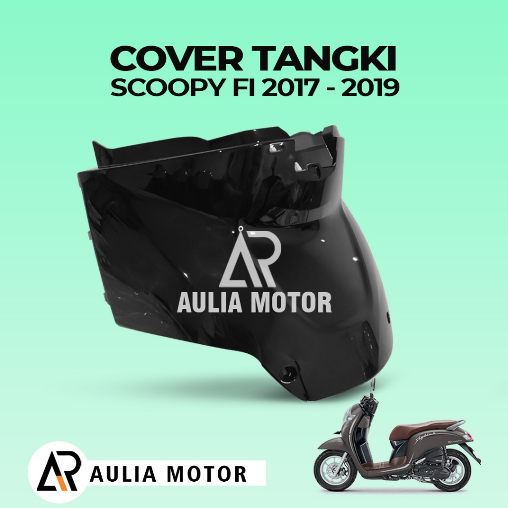 cover tangki scoopy fi 2017 2018 2019