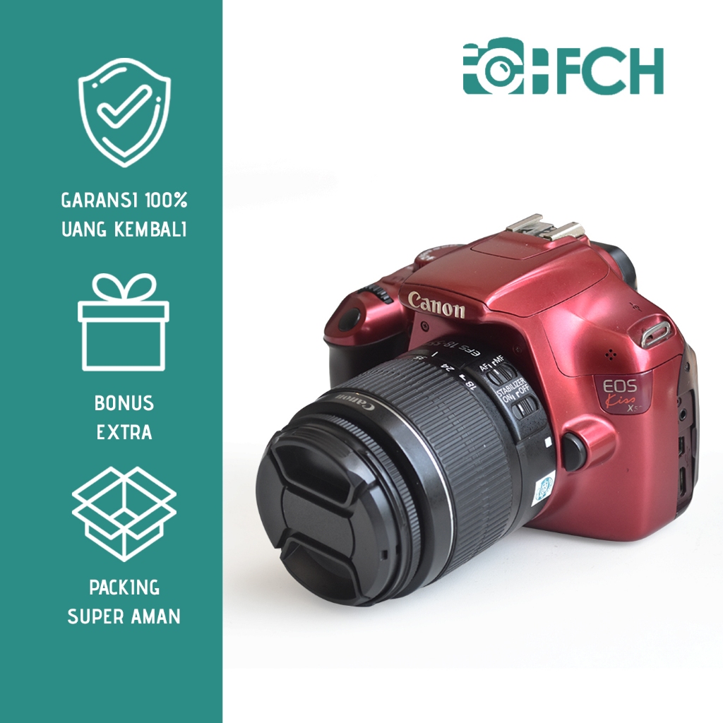 CANON 1100D RED LIMITED EDITION MURAH FULLSET SIAP PAKAI