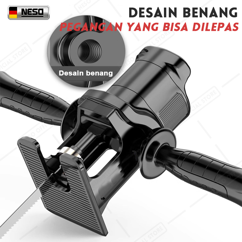 NESO Mesin Adapter Jigsaw Gergaji Mesin (COD) Gergaji Mesin Adapter reciprocating Jigsaw tambahan