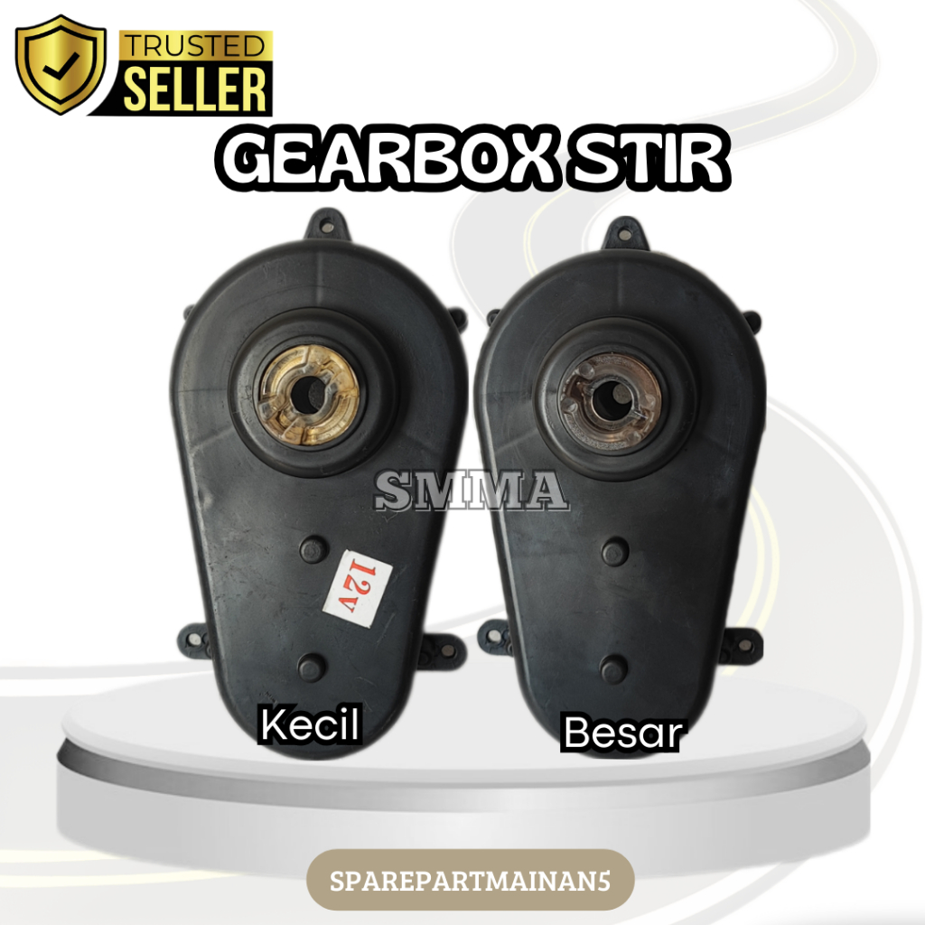 SMA5 || Gearbox Stir Power Steering 12V Moncong Mobil Mainan Aki