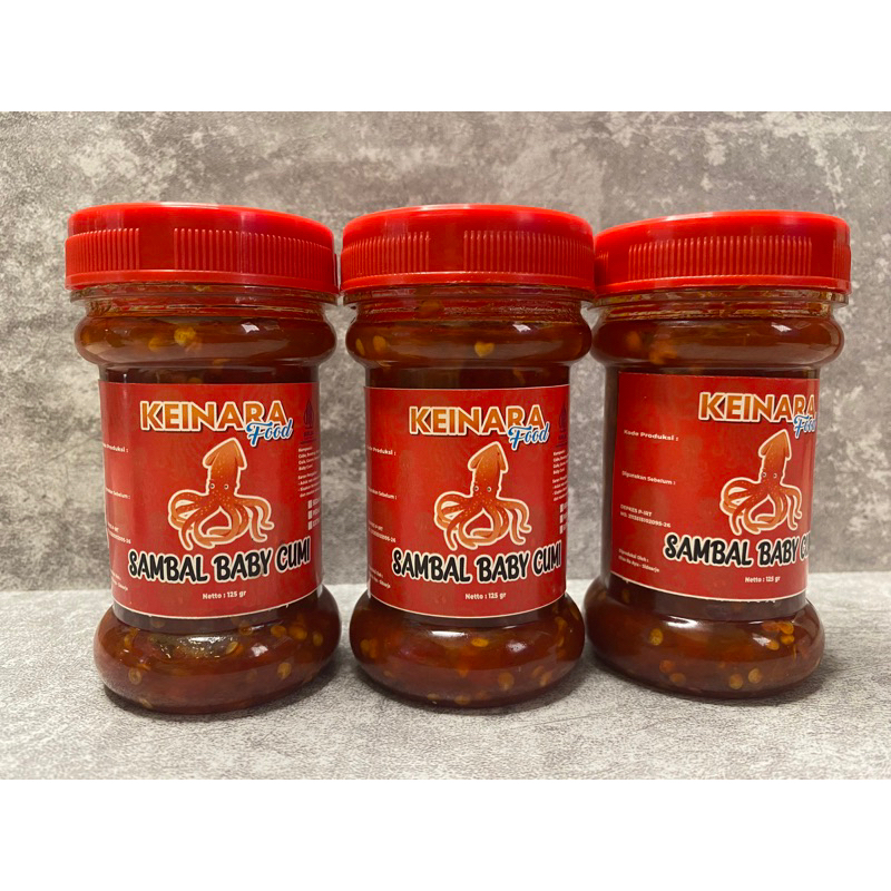 

SAMBAL BABY CUMI ISI PAKET HEMAT 3 PCS 125gram