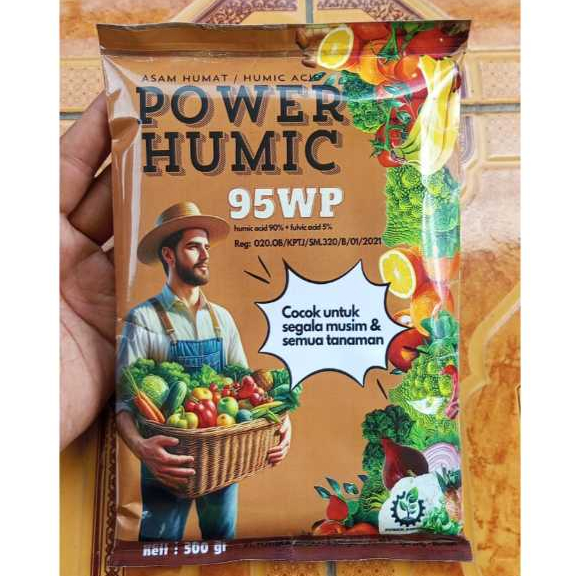HUMIC ACID POWER HUMIC 95 WP - 500 GRAM