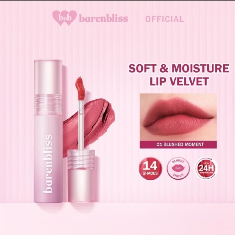 BNB Barenbliss lip velvet korea // lip cream