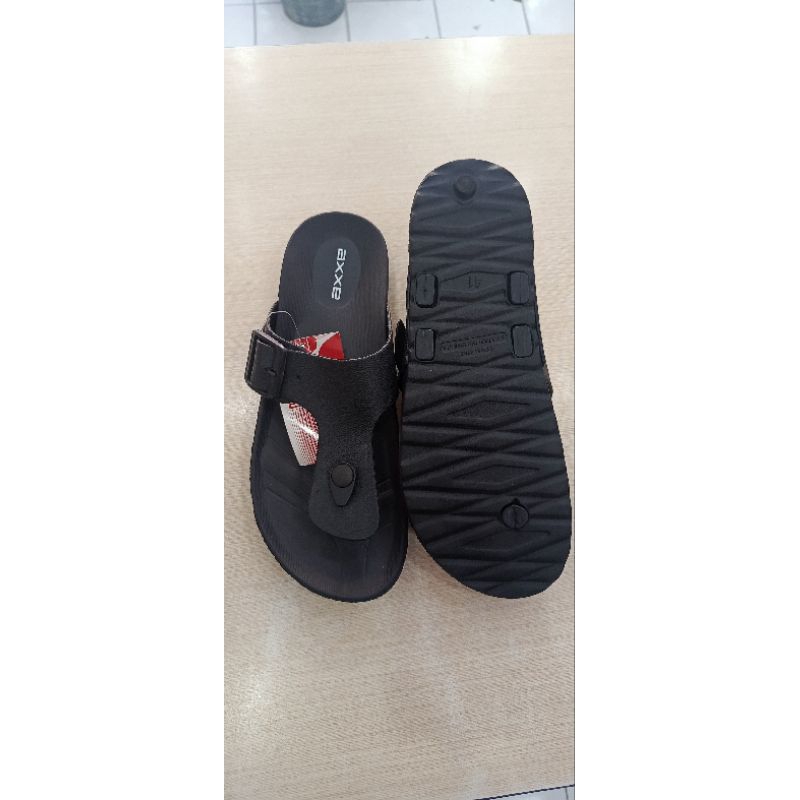 Sandal karet jepit cowok AXXE COLORADO JPT HITAM