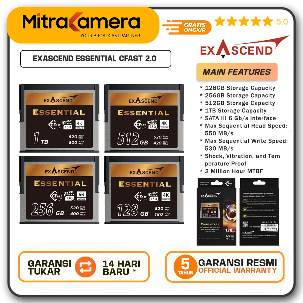 EXASCEND Essential CFAST 2.0