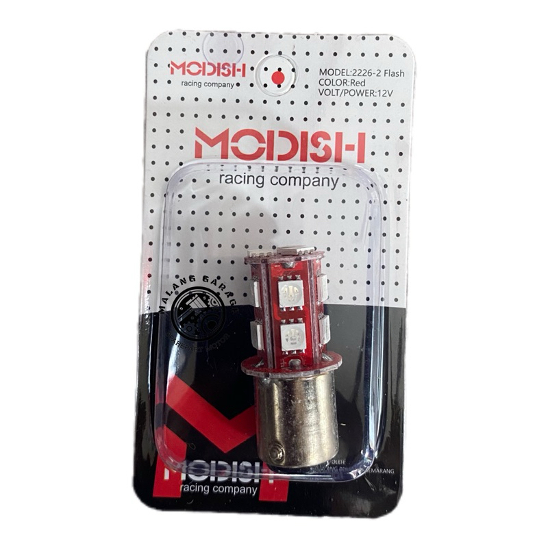 Bohlam Lampu LED Stop Jelly Warna Merah