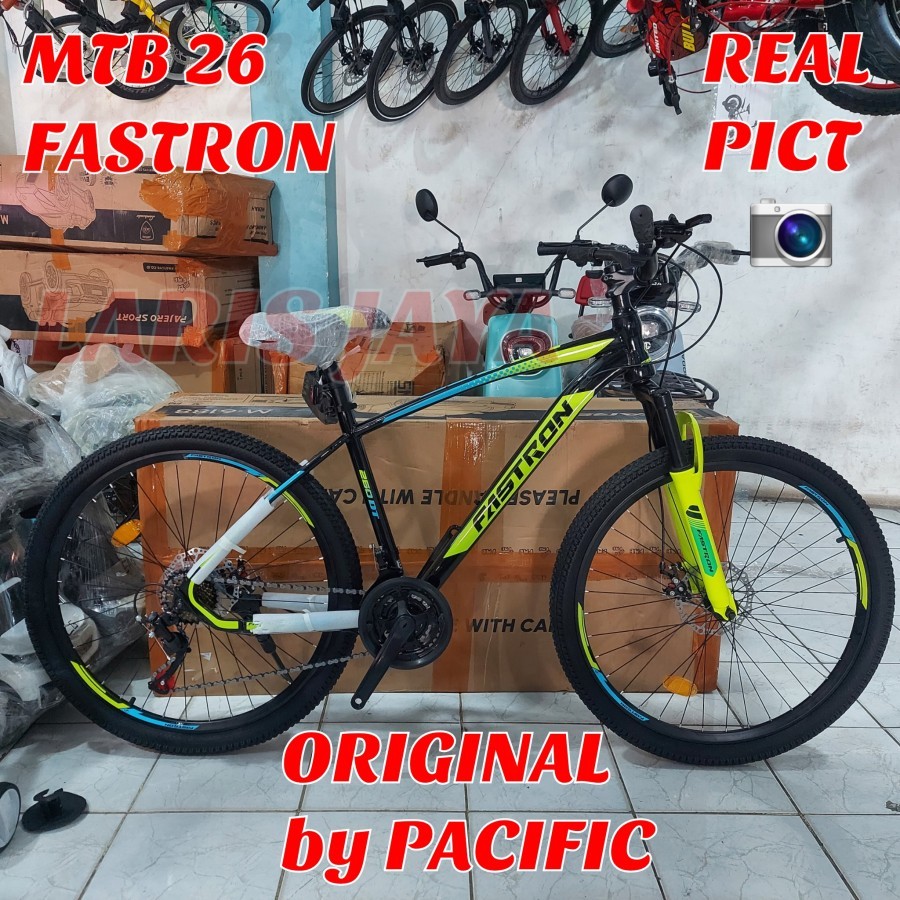 BONUS JALU SEPEDA GUNUNG MTB 26 FASTRON 260 DH ORIGINAL by PACIFIC SEPEDA MTB 26" FASTRON 260 DX