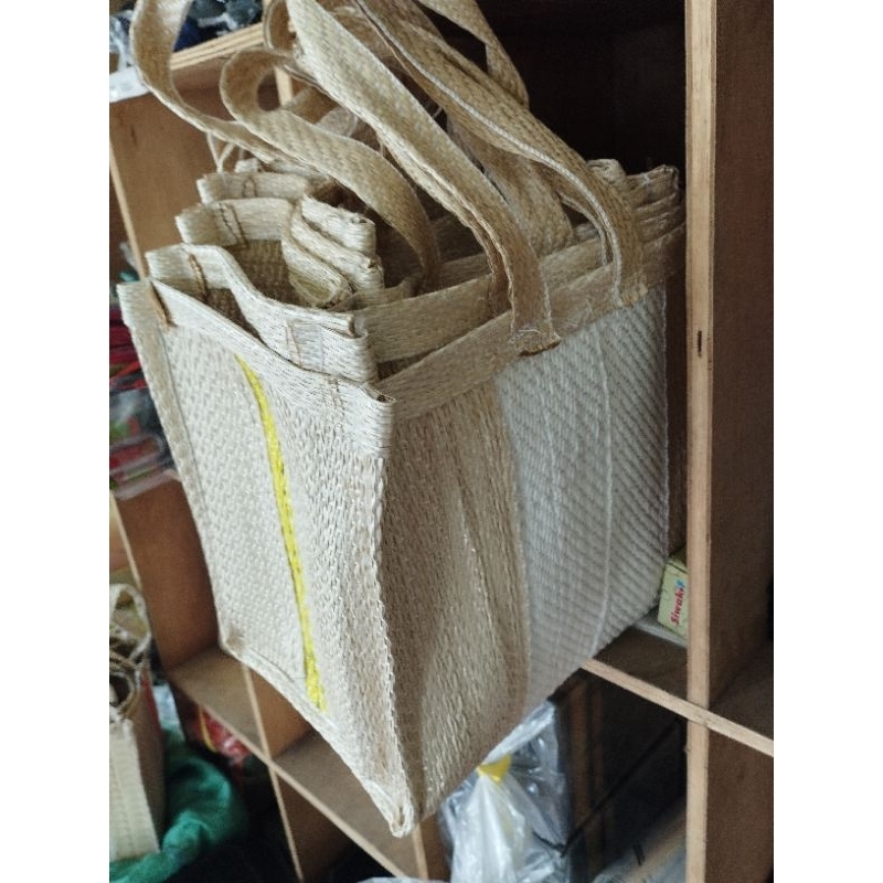 tas anyam TANGGUNG tas piknik tas wanita belanja