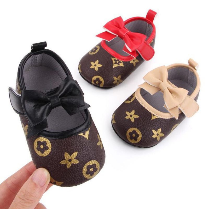 sepatu bayi perempuan usia 3 6 9 12 bulan 1 tahun/sepatu anak bayi perempuan terbaru sepatu baby sep