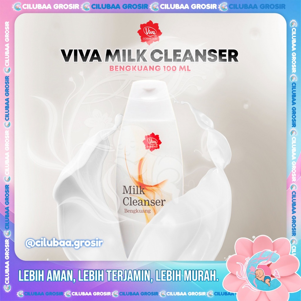 VIVA Milk Cleanser Bengkoang 100ml || Milk Cleanser || Pembersih Make Up