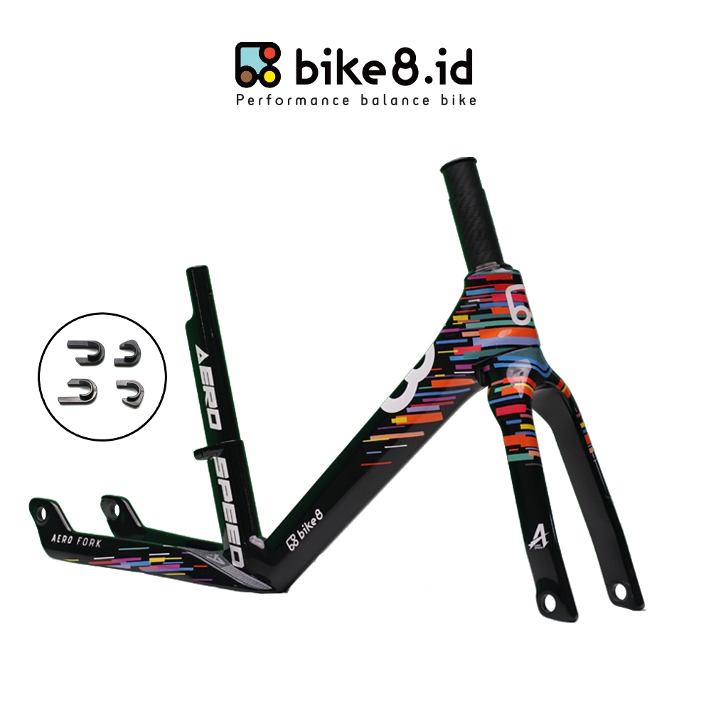 FRAME BIKE8 CARBON FIBER Balance / Push Bike - Sepeda Anak - SPEEDLINE
