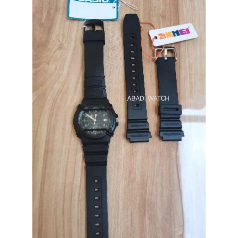 Strap tali jam tangan casio HDA-600B Strap casio HDA 600B HDA600B HAD 600