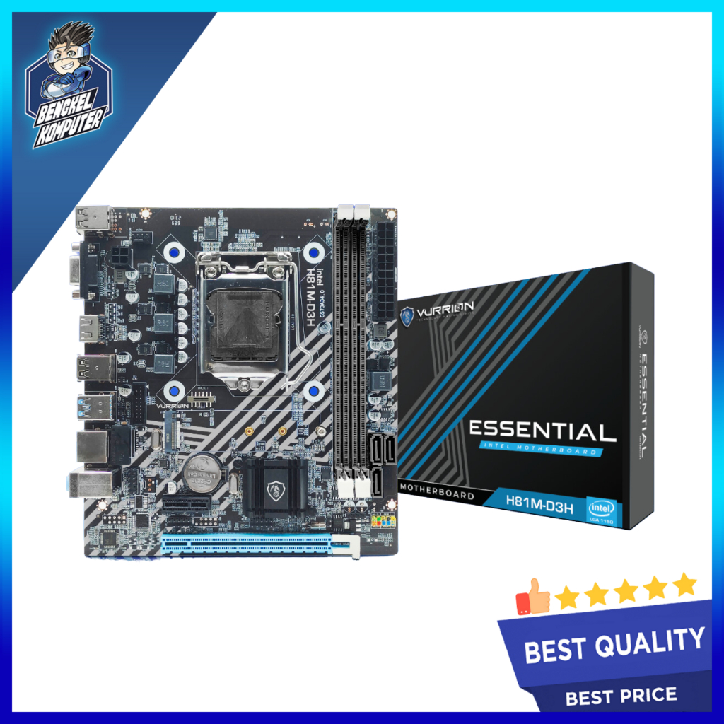 MOTHERBOARD VURRION DURAVEL H81M-D3H ESSENTIAL