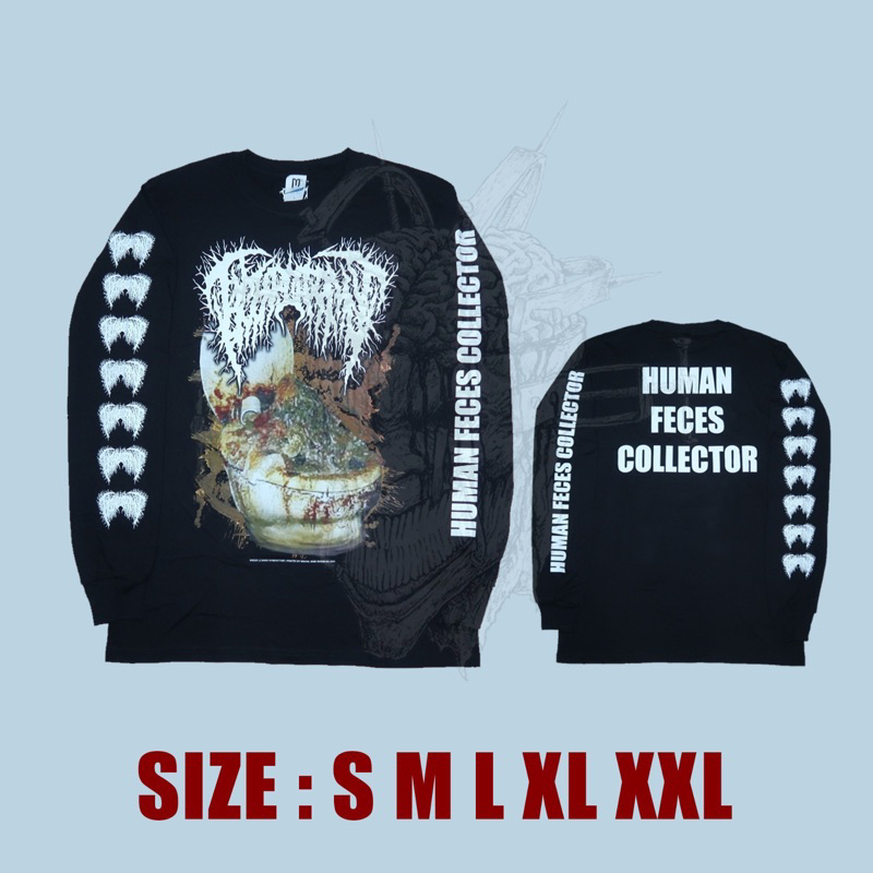 HYMENOTOMY Human feces collector - LONGSLEEVE ORIGINAL