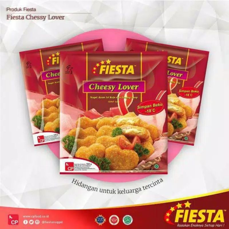 

Fiesta Cheesy Lover Nugget 400gr