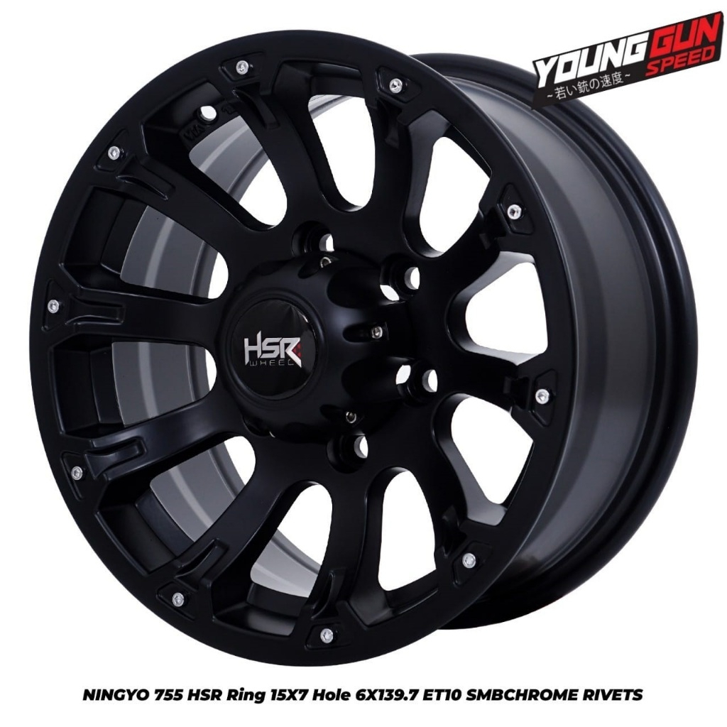 Velg Offroad R15 Hsr Ningyo Velg Mobil R15 Untuk Panther Traiblazer Terrano