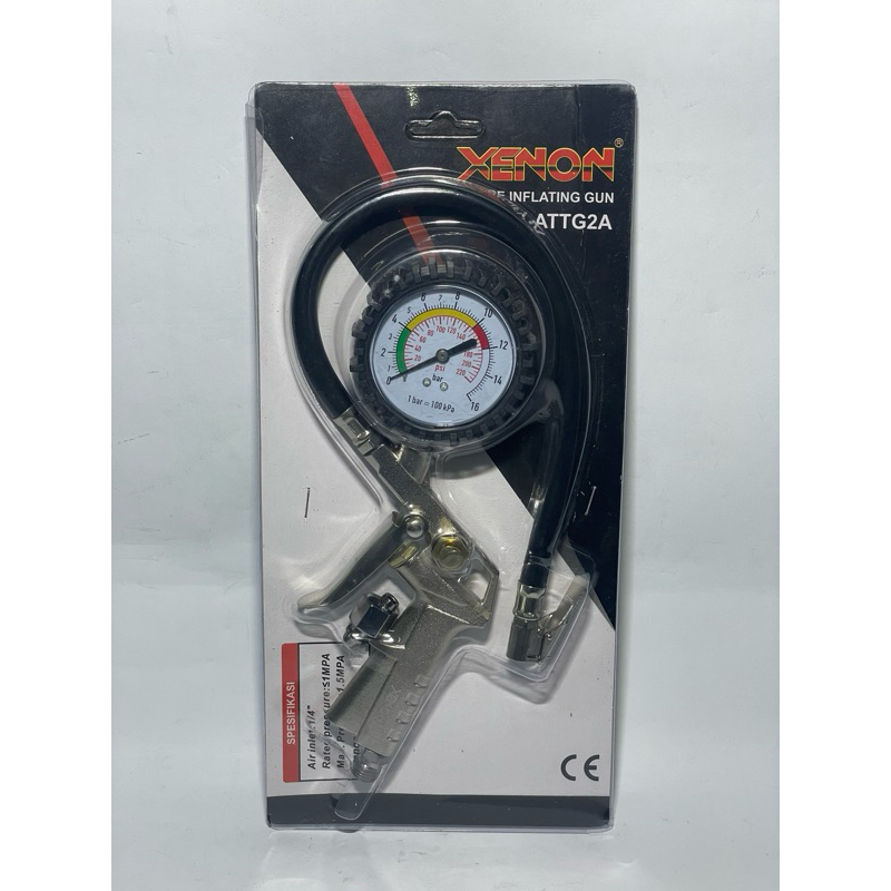 alat isi angin ban 3in 1 xenon / alat isi angin ban TG-2 xenon / tire pressure gauge 300psi xenon / 